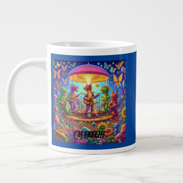 Grande Tasse Jam Dragon Band (Gauche)