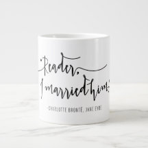 Jane Eyre "Lecteur, je l'ai épousé."Mug