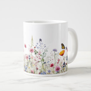Grande Tasse Jardin Botanique Papillon Fleur de la Passion Moti