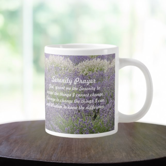 Grande Tasse Jardin de prière de sérénité inspirant (In Situ)
