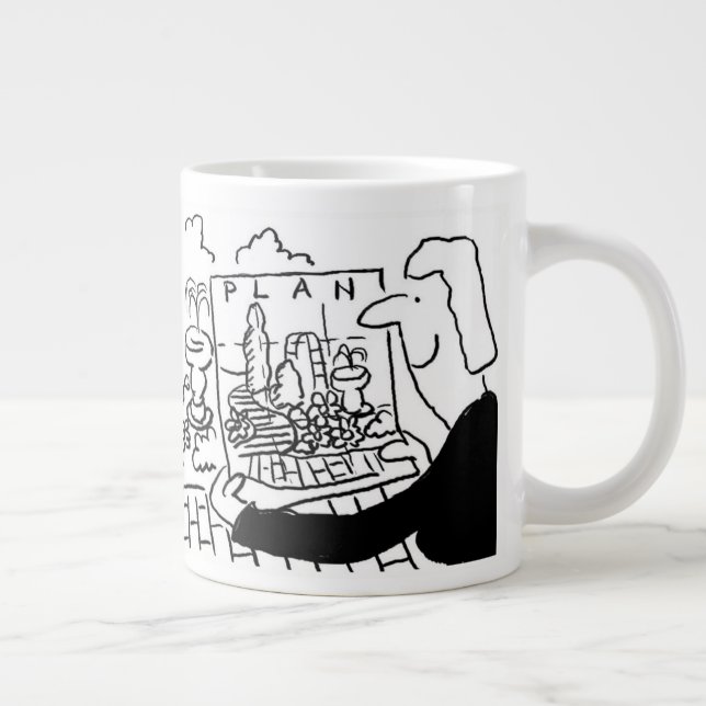 Grande Tasse Jardin ou jardinier paysager (Droite)