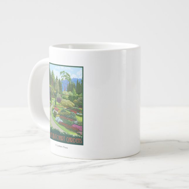 Grande Tasse Jardins de Butchart - baie de Brentwood (Devant gauche)