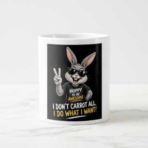 Grande Tasse Je m'en fiche complètement des carottes