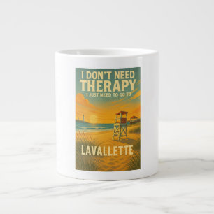 Grande Tasse Je n'ai pas besoin de thérapie, j'ai juste besoin 