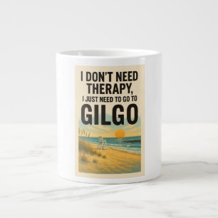 Grande Tasse Je n'ai pas besoin de thérapie, j'ai juste besoin