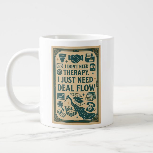 Grande Tasse Je n'ai pas besoin de thérapie, j'ai juste besoin  (Gauche)