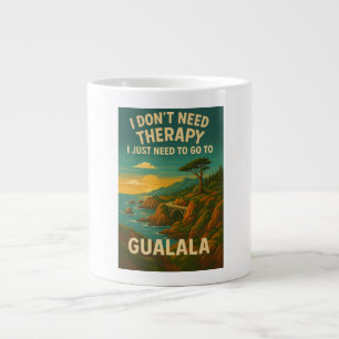 Grande Tasse Je n'ai pas besoin de thérapie, j'ai juste besoin 