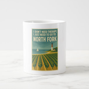 Grande Tasse Je n'ai pas besoin de thérapie, j'ai juste besoin 