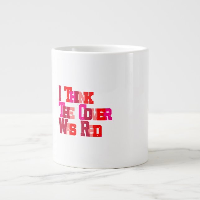 Grande Tasse Je ne peux pas me souvenir du titre, mais... (Devant)