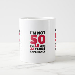 Grande Tasse Je ne suis pas Cinquante Citation drôle avec Blac