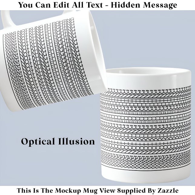 Grande Tasse Je N'Étais Pas Kung Fu Combattre Le Message Caché  (Créateur téléchargé)