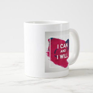 Grande Tasse Je peux et je vais le faire