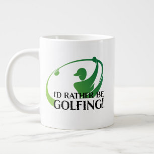 Grande Tasse Je préférerais être en train de jouer au golf Golf