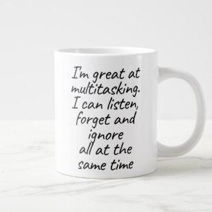 Grande Tasse Je suis doué pour le multitâche