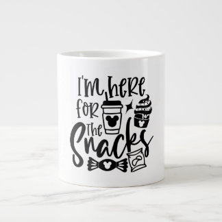 Grande Tasse Je suis ici pour le Snack