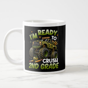 Grande Tasse Je suis prêt à écraser le camion monstre de 2e ann