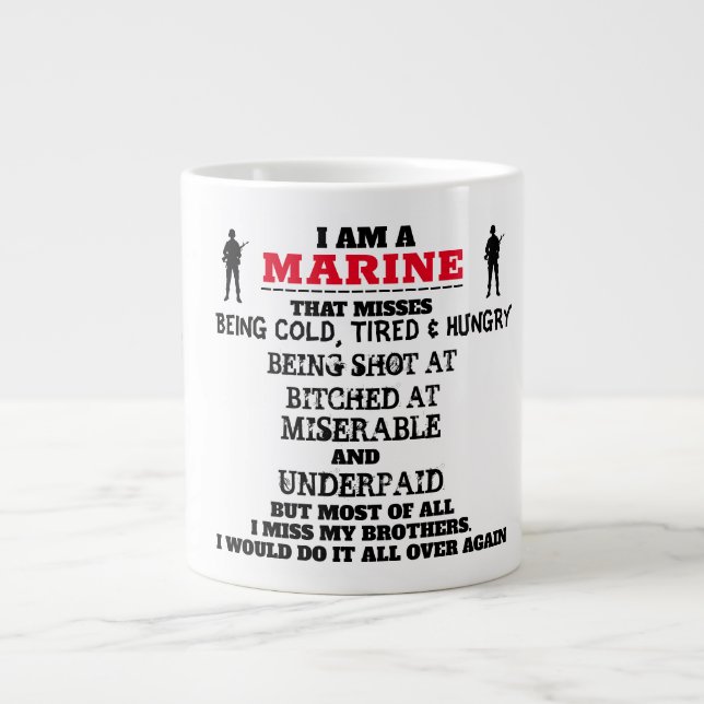 GRANDE TASSE JE SUIS UN... MARIN... QUI MANQUE (Devant)