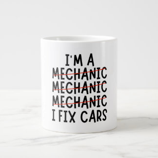 Grande Tasse Je Suis Un Mécanicien Je Corrige Des Voitures, Des