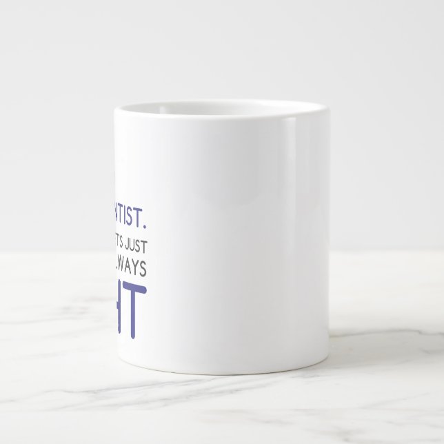 GRANDE TASSE JE SUIS UN SCIENTIFIQUE DES DONNÉES (Devant)