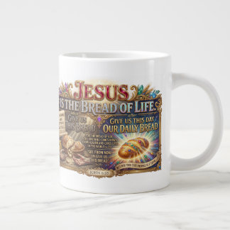 Grande Tasse Jesus Christ Reveals Bread Of Life Truth