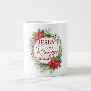 Grande Tasse Jésus est la raison de la saison Noël