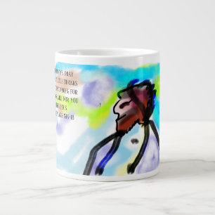 Grande Tasse jésus ici