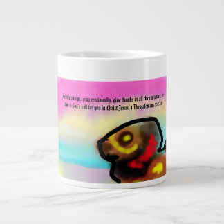 Grande Tasse Jésus se réjouit