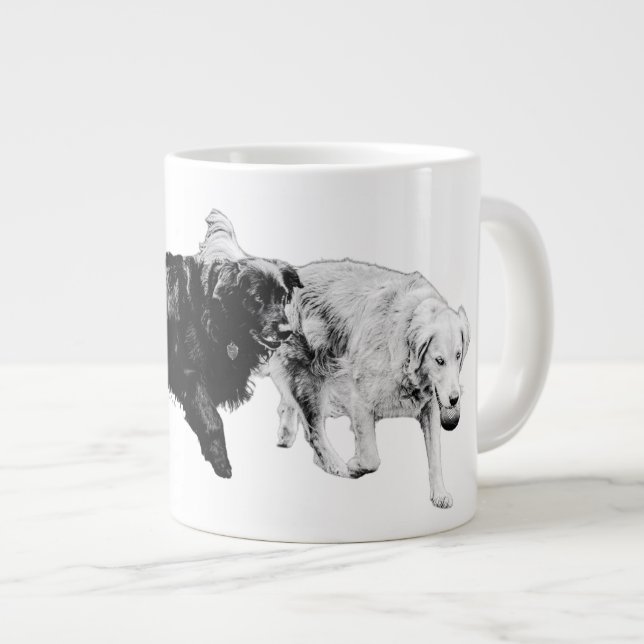 Grande Tasse Jeu de récolte de deux (Devant droit)