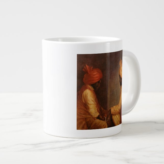 Grande Tasse Jeu d'échecs (Devant droit)