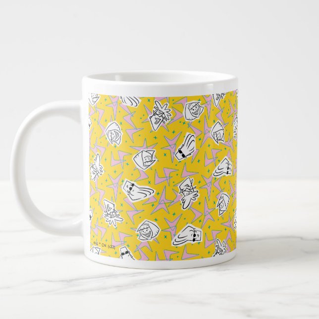 Grande Tasse Johnny Bravo Motif de caractères (Gauche)