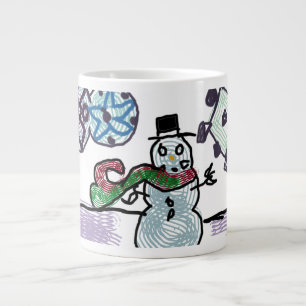 Grande Tasse Joie de neige