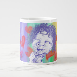 Grande Tasse Joli petit rire de délice 