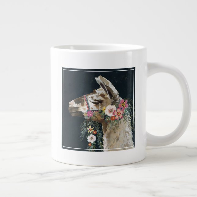 Grande Tasse Jolie Llama (Droite)