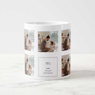 Grande Tasse Jolie première fête des pères nous vous aimons col