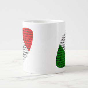 Grande Tasse Joueur Italien Américain De Football