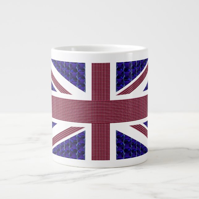 Grande Tasse Jour de l'indépendance de la Grande-Bretagne, drap (Devant)