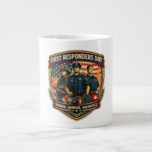 Grande Tasse Journée des premiers intervenants Honneur Service