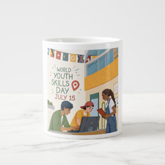 Grande Tasse Journée mondiale des compétences des jeunes – Donn