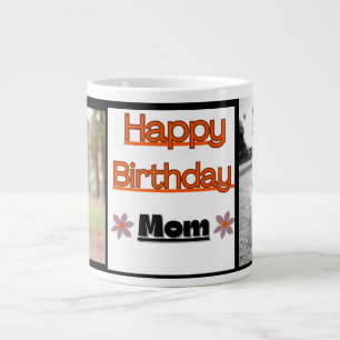 Grande Tasse Joyeuse maman d'anniversaire, meilleure maman, per