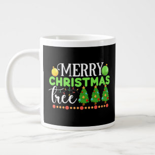 Grande Tasse Joyeux arbre de Noël-34564
