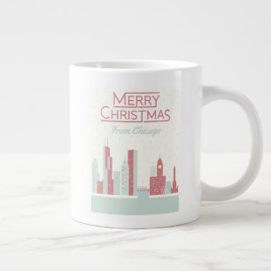 Grande Tasse Joyeux Noël à Chicago