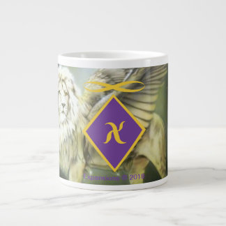 Grande Tasse Jumbo de Lion à ailes blanches de 20 oz