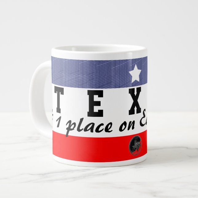 Grande Tasse Jumbo Texas : l'endroit où aller (Devant gauche)