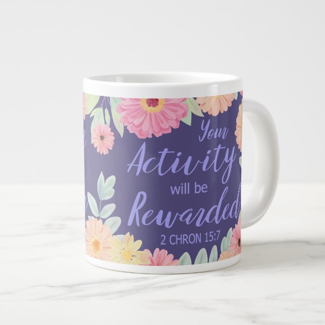 Grande Tasse JW Gift Pioneering est la meilleure vie jamais (Devant droit)