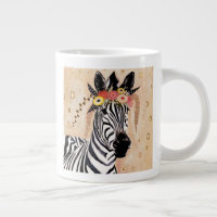 Klimt Zebra | Couronne De Fleurs