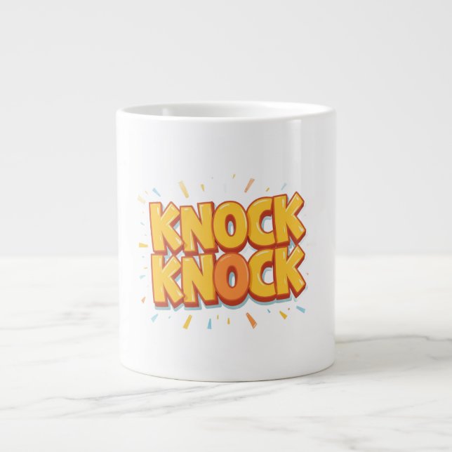 Grande Tasse Knock knock  (Devant)