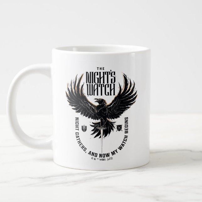 Grande Tasse La devise vedette de la nuit (Gauche)