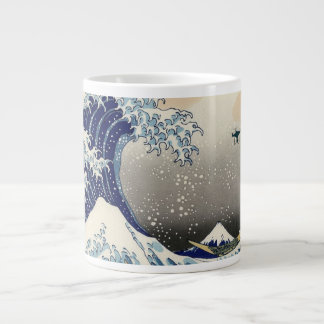 Grande Tasse La Grande Vague De Drone Au Large De Kanagawa