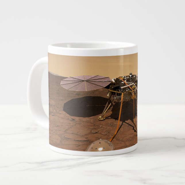 Grande Tasse La Landre D'Insight Fonctionnant Sur La Surface De (Devant gauche)