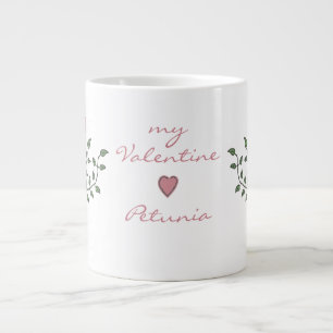 Grande Tasse La Musique Jumbo de mon arbre de Saint Valentin